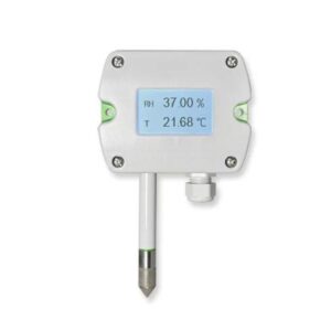 Humidity sensor used in MACTEX’s pneumatic conveying systems, designed for precise measurement of humidity levels to ensure optimal material transport conditions.